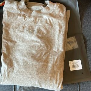 Core heather tee from essentials fear of god